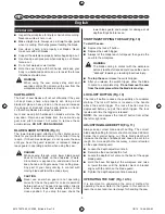 Preview for 10 page of Ryobi LCS-180 User Manual