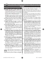 Preview for 14 page of Ryobi LCS-180 User Manual