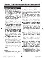 Preview for 42 page of Ryobi LCS-180 User Manual