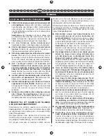 Preview for 78 page of Ryobi LCS-180 User Manual