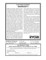 Предварительный просмотр 8 страницы Ryobi LDM-20 Owner'S Operating Manual