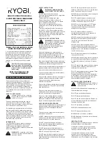 Preview for 1 page of Ryobi LDM-32 Owner'S Operating Manual