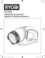 Ryobi LFP-1802S Owner'S Operating Manual preview