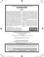 Preview for 7 page of Ryobi LFP-1802S Owner'S Operating Manual