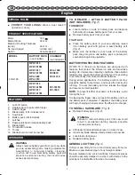 Preview for 4 page of Ryobi LRS-180 User Manual