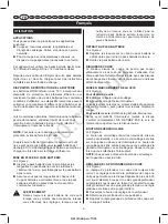 Preview for 14 page of Ryobi LTS180 User Manual