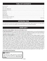 Preview for 2 page of Ryobi MC100L Operator'S Manual