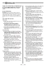 Preview for 4 page of Ryobi MHG-2000 Owner'S Operating Manual