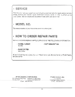 Предварительный просмотр 16 страницы Ryobi ML618 Owner'S Operating Manual