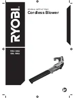 Ryobi OBL1800J Original Instructions Manual preview