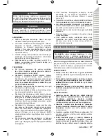 Preview for 99 page of Ryobi OBL1820H Original Instructions Manual