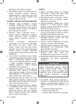 Preview for 76 page of Ryobi OBL18JB Original Instructions Manual