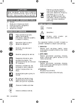 Preview for 100 page of Ryobi OBL18JB Original Instructions Manual