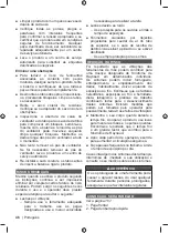 Preview for 48 page of Ryobi OBV18 Original Instructions Manual