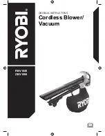 Ryobi OBV1800 Original Instructions Manual предпросмотр