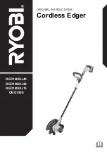 Ryobi OED1850 Original Instructions Manual preview