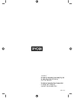 Preview for 16 page of Ryobi OES18N Original Instructions Manual