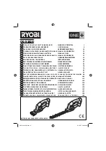 Preview for 1 page of Ryobi OGS1820 User Manual