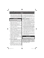 Preview for 42 page of Ryobi OHT1851 User Manual