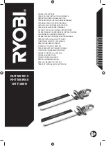 Ryobi OHT1855R Original Instructions Manual preview