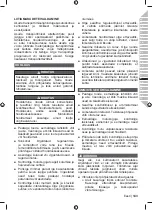 Preview for 145 page of Ryobi OLM1841H Original Instructions Manual