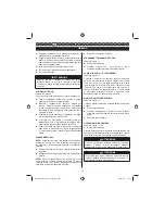 Предварительный просмотр 45 страницы Ryobi OLT1831 User Manual