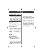 Предварительный просмотр 73 страницы Ryobi OLT1831 User Manual