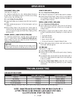 Preview for 8 page of Ryobi ONE+ HP P223 Operator'S Manual