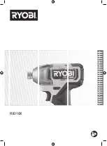 Preview for 1 page of Ryobi ONE+ HP RID18X Manual