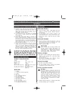 Preview for 119 page of Ryobi ONE + OGS-1801 User Manual