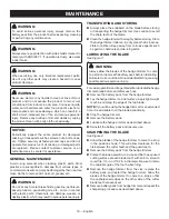 Preview for 12 page of Ryobi ONE+ P2609 Operator'S Manual