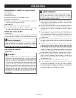 Preview for 21 page of Ryobi ONE+ P2609 Operator'S Manual