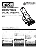 Ryobi ONE+ P2704 Operator'S Manual preview