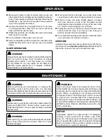 Preview for 12 page of Ryobi ONE+ P2704 Operator'S Manual