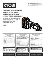 Предварительный просмотр 1 страницы Ryobi ONE+ P660 Operator'S Manual