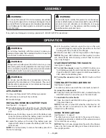 Preview for 5 page of Ryobi ONE+ P7181 Operator'S Manual