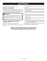 Preview for 7 page of Ryobi ONE+ P7181 Operator'S Manual