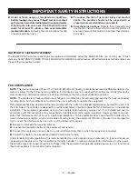 Предварительный просмотр 3 страницы Ryobi ONE+ P742ID Operator'S Manual