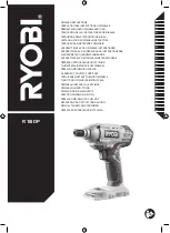 Ryobi ONE+ R18IDP-0 Original Instructions Manual preview