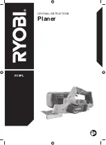 Ryobi ONE+ R18PL Original Instructions Manual preview