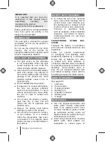 Предварительный просмотр 4 страницы Ryobi ONE+ RLC18-0 Manual