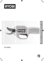 Предварительный просмотр 1 страницы Ryobi ONE+ RY18SCA-0 Manual