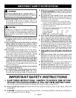 Preview for 3 page of Ryobi OP140 Operator'S Manual