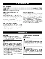 Preview for 11 page of Ryobi OP140 Operator'S Manual