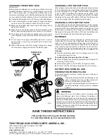 Preview for 2 page of Ryobi OP242 Operator'S Manual