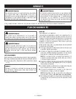 Preview for 14 page of Ryobi OP403 Operator'S Manual