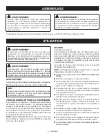 Preview for 8 page of Ryobi OP407 Operator'S Manual