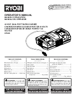 Ryobi OP409 Operator'S Manual preview