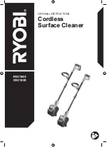 Ryobi OSC1800 Original Instructions Manual preview