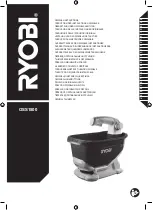 Ryobi OSS1800 Original Instructions Manual preview